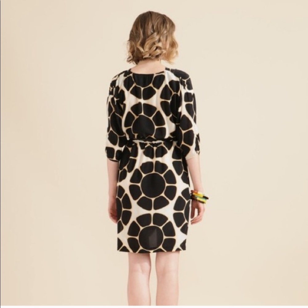 Tucker classic silk long sleeve dress